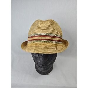 BRONER Paper Straw Wear It Fedora Straw Mens XXL Hat Cap Summer Vacation Vented